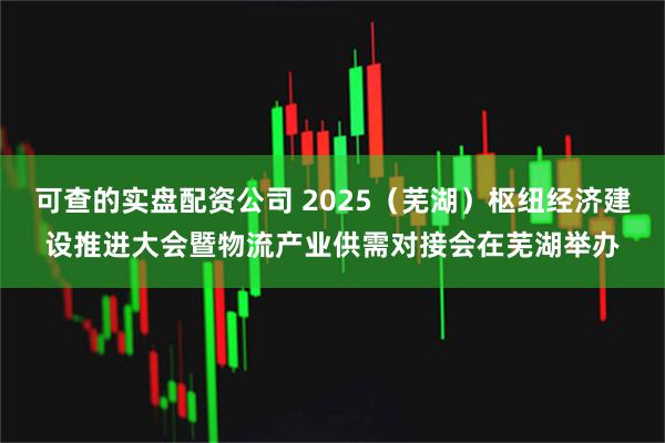可查的实盘配资公司 2025（芜湖）枢纽经济建设推进大会暨物流产业供需对接会在芜湖举办